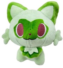 Pokemon Center Original Sprigatito 8 inch Plush Stuffed Animal Toy Green