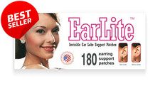 180Pcs Invisible Earring Support Patches Waterproof Earlobe Stickers - US