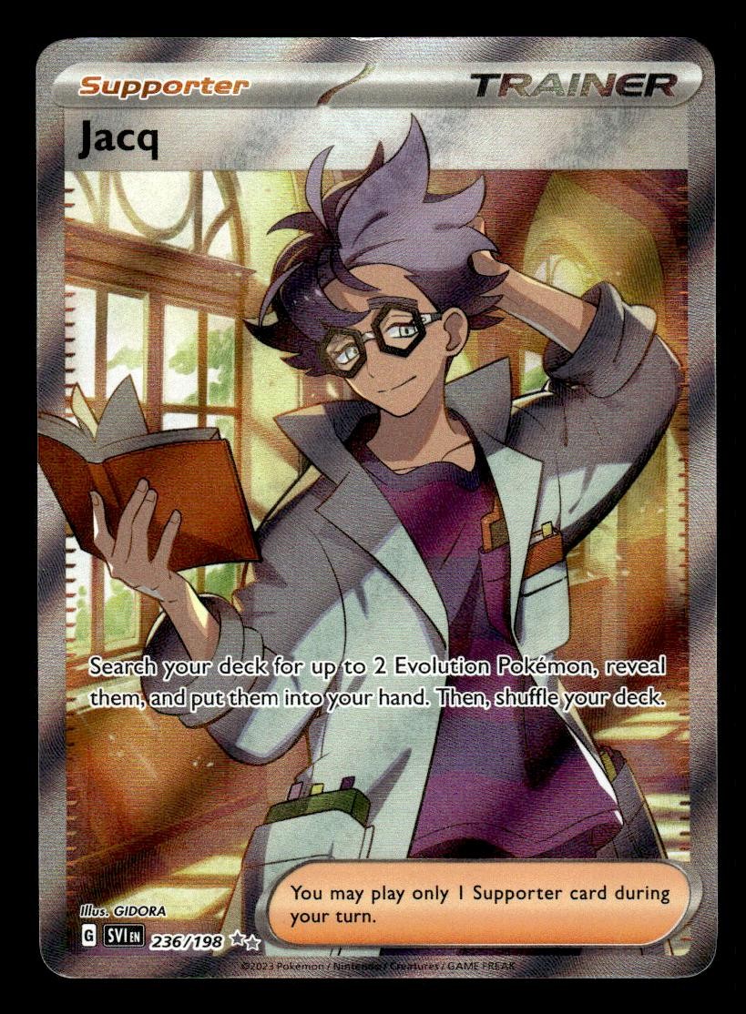 SV01: Scarlet & Violet Base Set #236/198 Jacq Holo