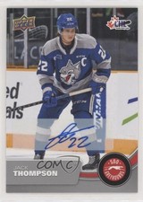 2021-22 Upper Deck CHL Auto Jack Thompson #49 Auto 0nr3