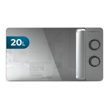 Cecotec Forno a Microonde 20L Proclean 3060 Flatbed Mirror. 700W, Design Compatt