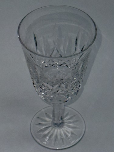 Marvelous Set of 8 of 6 7/8 Inches Ireland Crystal Waterford Lismore Glasses - Picture 14 of 20