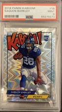 2018 Panini Saquon Barkley Kaboom! RC PSA 9