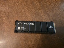 WD_BLACK SN850P 2TB NVMe M.2 Internal SSD w/ Heatsink for PS5 Black
