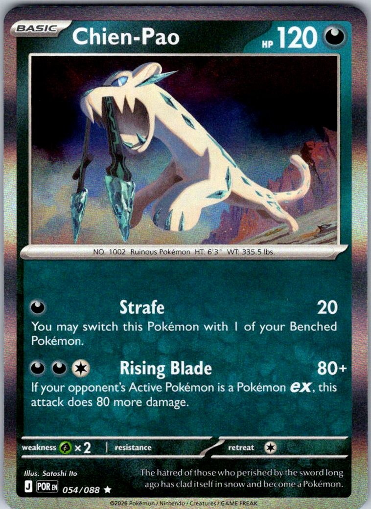 ME03: Perfect Order #054/088 Chien-Pao Reverse Holo