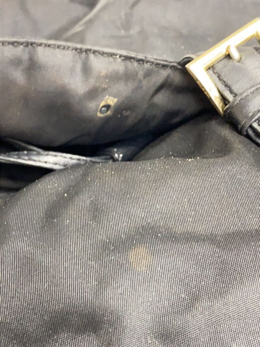 PRADA Backpack Nylon BLK Solid - image 7