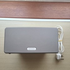 Sonos Play 3 Speaker - White - Sonos Power Lead - Very Good Condition #1