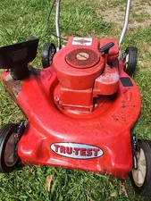 Rare Vintage Briggs Standard 20 Tru Test Push Mower Model 60-t204  Great Compres