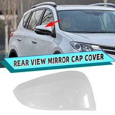 Mirror Cover Cap Replacement White For Toyota 4Runner RAV4 2014-2023 Right Side