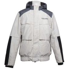 Smog, Winterjacke, Herren, Größe: M, Weiß/Schwarz/Grau, Polyester #Ipk