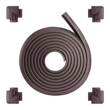 Baby Proofing Edge Corner Protector, 18 Ft. Edge Cushion, 8-Corner Pads, Soft NB