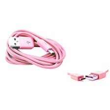 100 3FT MICRO USB DATA SYNC CHARGER CABLE PINK DROID HTC EVO ONE NEXUS KINDLE