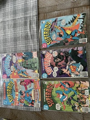 DC Comics The New Adventures of Superboy #1 2 3 4 and 5 Comic Book Lot