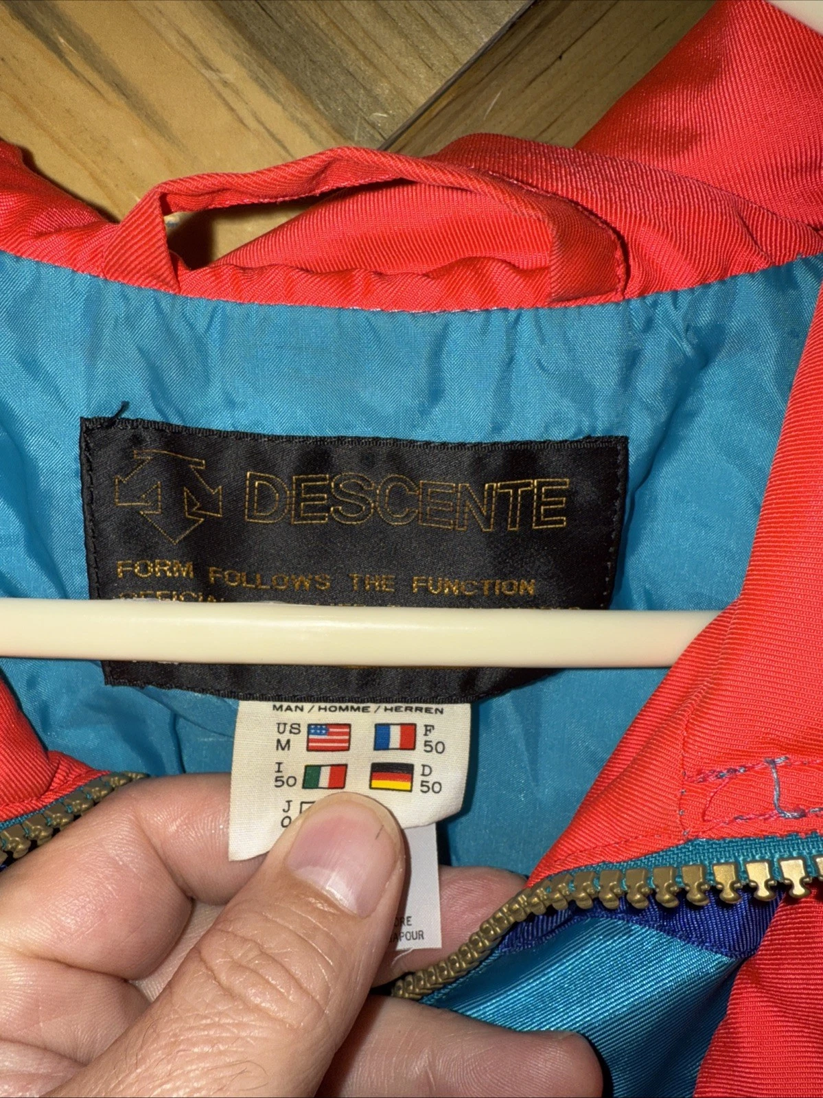 descente vintage 1980's ski jacket