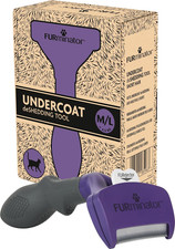 Furminator Deshedding Tool Katzen Größe M,L Kurzhaar - Katzenbürste Für Mittelgr