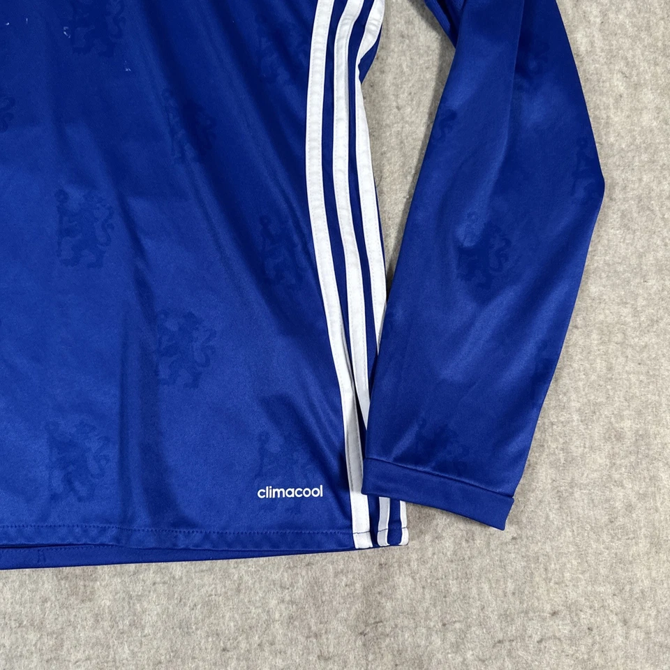 Camiseta de fútbol local Chelsea FC Football Club Fábregas 2016-2017 pequeña LS (defecto) Foto 2 de 4