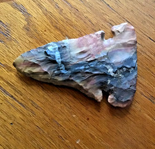 Super Fine Ohio Key Hole Notch Thebes Arrowhe...