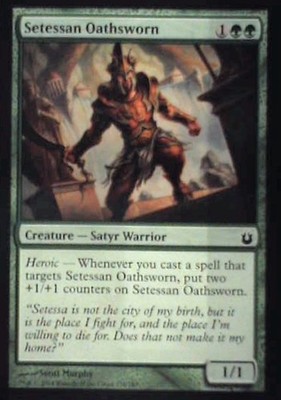 Setessan Oathsworn - Born of the Gods: #138, Magic: The Gathering Nm C338