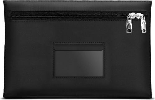 Abschließbare Banktasche groß 12,2x8,2 cm S mit Reißverschluss Verschluss Bankpfandtaschen - Bild 1 von 7