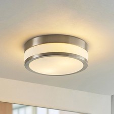 Lindby Glas Deckenlampe Badezimmerlampe Ø 28...