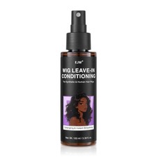 Wig Leave In Conditioner Spray Detangle Smooths Refreshe Lightweight Non-Gre
