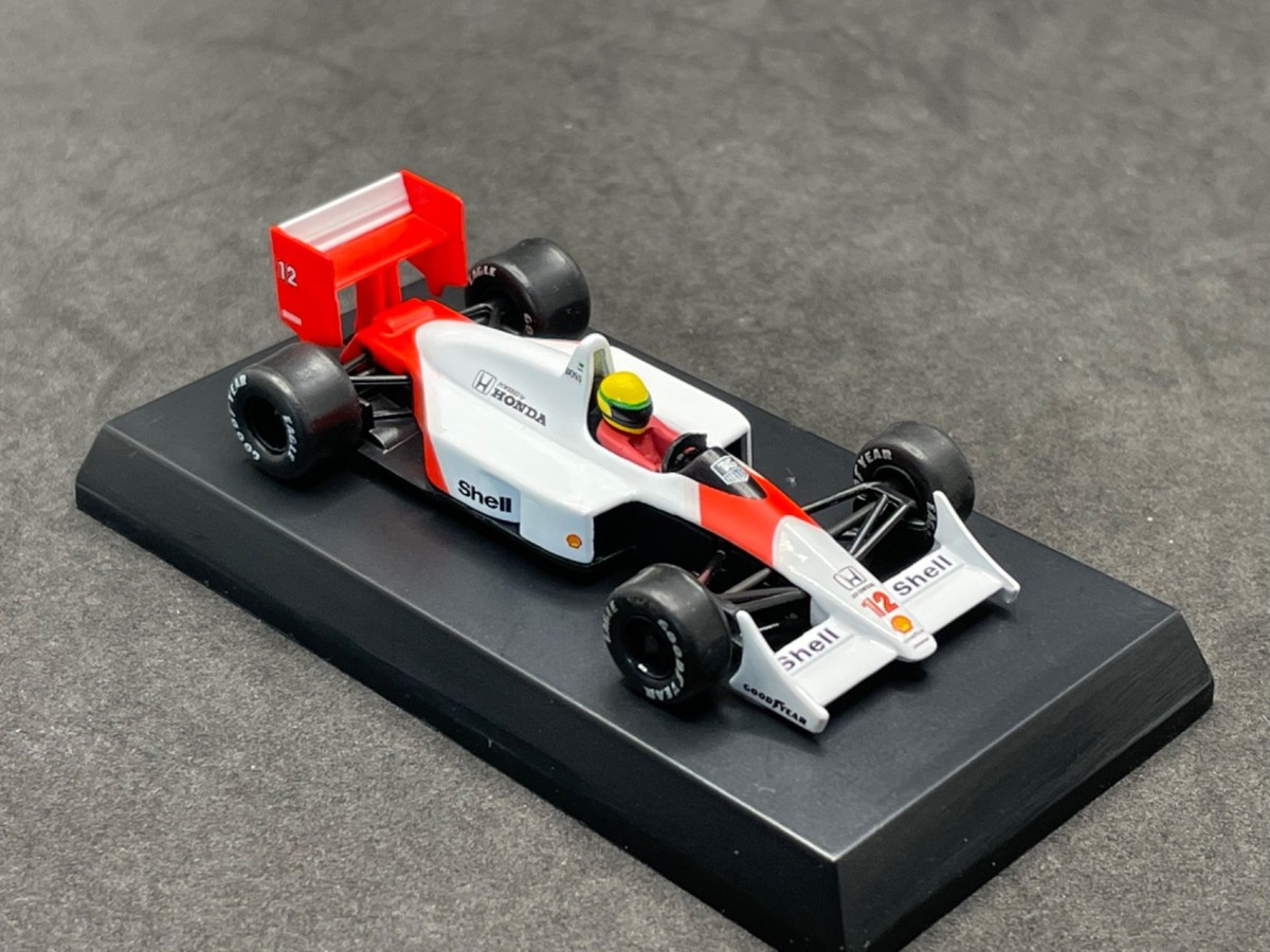 Kyosho 1/64 Ayrton senna collection McLaren MP4/4 Honda 1988