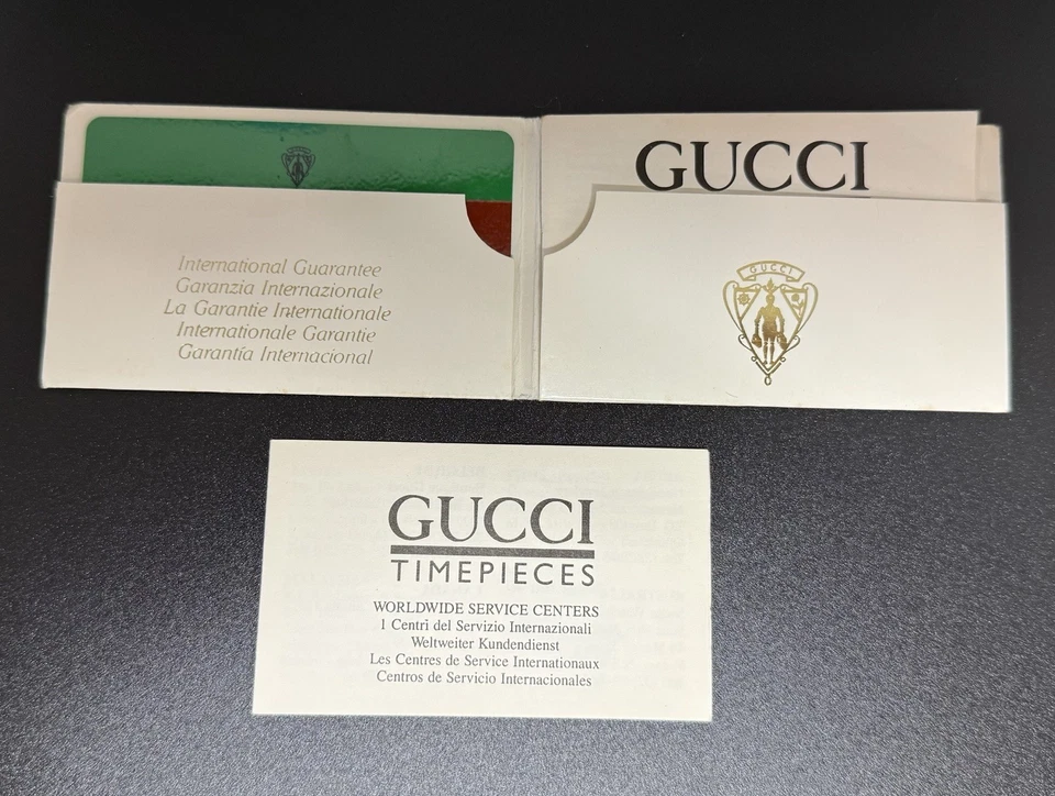 Reloj Gucci 287 Hecho en Suiza Chapado en Oro Placa G10M Estuche Cuadrado Banda Lagarto De Colección Foto 2 de 4