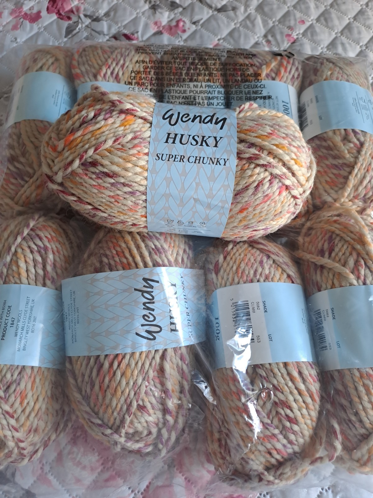 Wendy Climb Husky Super Chunky Yarn 100G - Image 3