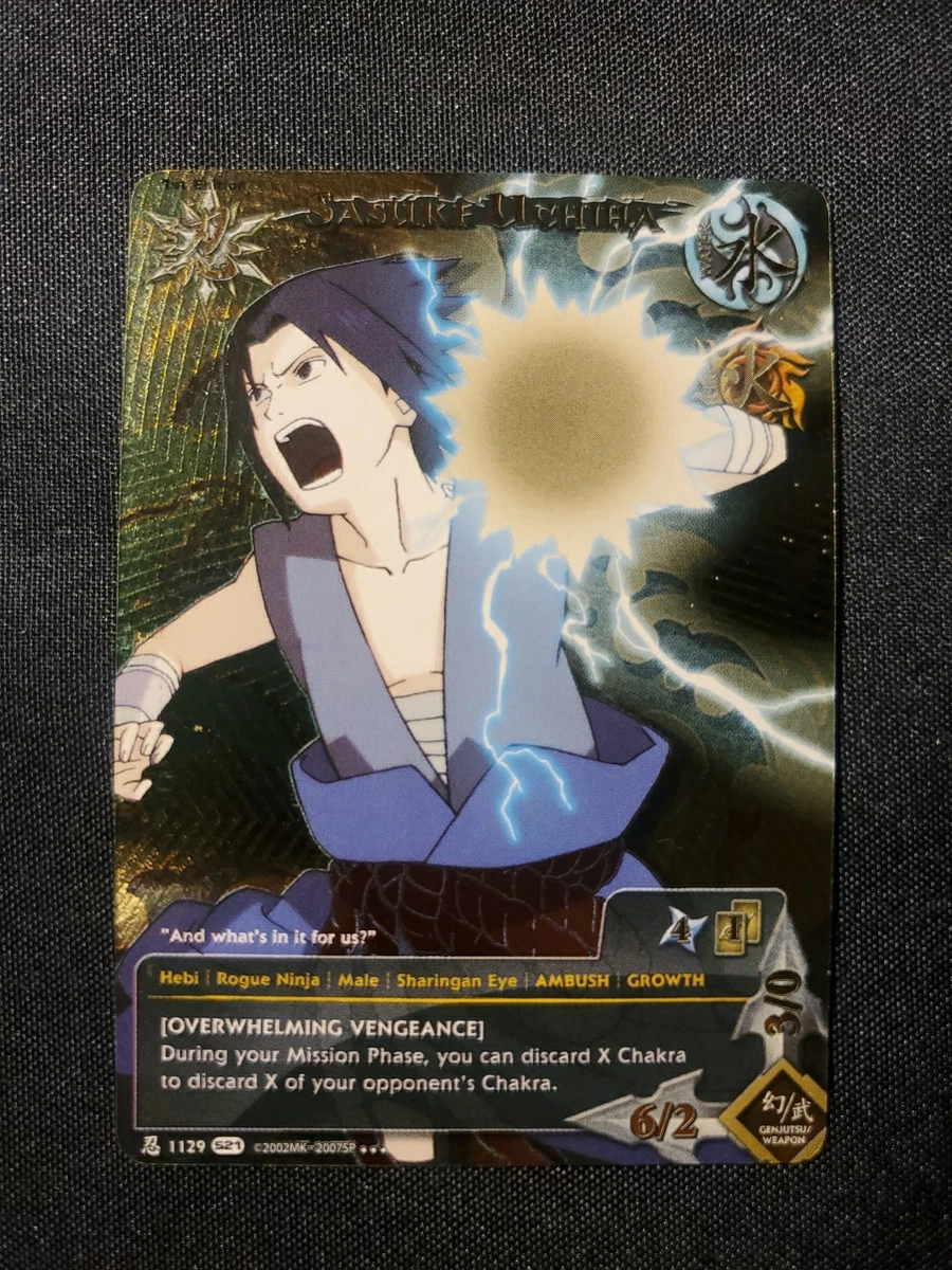Preços baixos em Naruto SASUKE em Cartões Individuais de jogo de