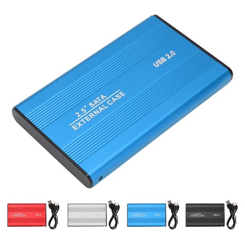 External Hard Drive 2.5in Slim USB 2.0 High Speed Plug And Play Mobile Hard D FY - Afbeelding 10 van 74
