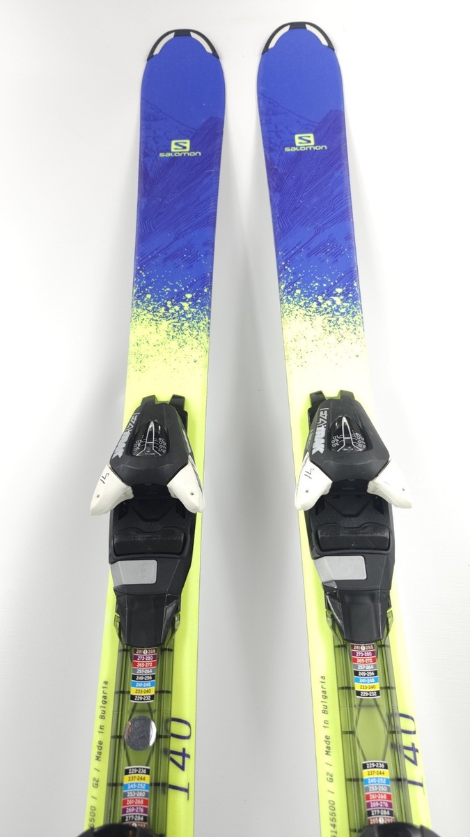 Salomon QST MAX Jr 140cm Skis w/ EZ Trak ETK7 Bindings | eBay