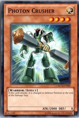 Photon Crusher ORCS-EN009 Order of Chaos YuGiOh NM