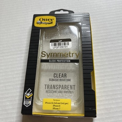 OtterBox Symmetry Clear Case iPhone SE 3rd 2nd Gen iPhone 8 7 Slim NEW