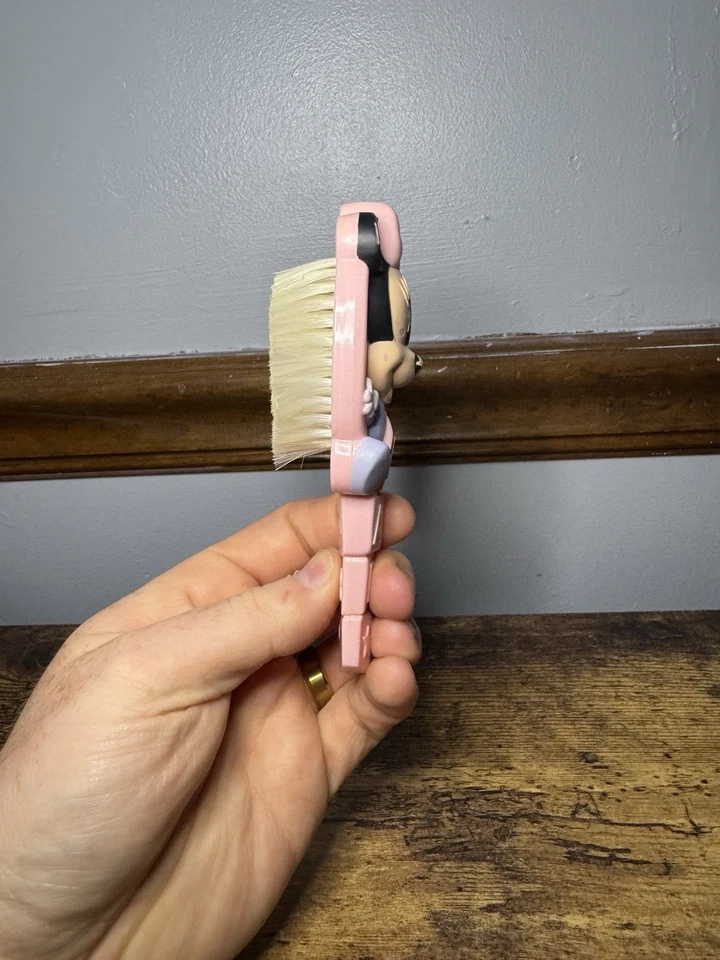 Juego de peine y pinceles vintage 1992 Disney Babies Minnie Mouse  Foto 2 de 4