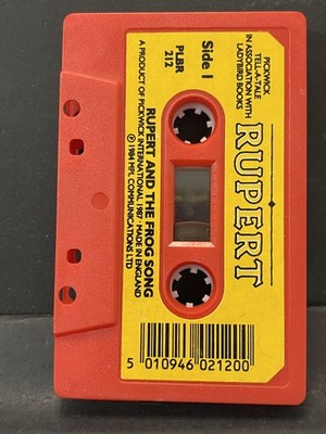 Rupert And The Frog Song Cassette Tape 1987 Pickwick Tell-A-Tale Vintage