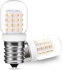 Microwave Oven Light Bulb E17 Base 3W 125V E17 LED Bulb 40W Equivalent, E17 Base