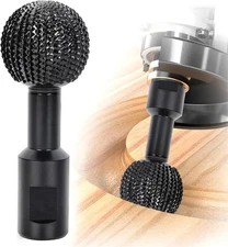 Pomsare Sphere Rotary Burr 5/8-11 Threads for 4 1/2 and 5 Inch Angle Grinder