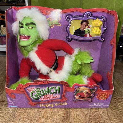 DR. SUESS HOW THE GRINCH STOLE CHRISTMAS SINGING GRINCH 2000 PLAYMATES New