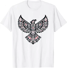 Native American Thunderbird Tribal Art Vintage Style T-Shirt