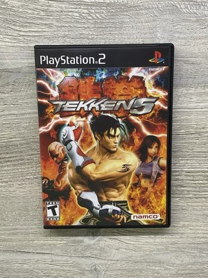 Tekken 5 Sony PlayStation 2 PS2 - Tested & CIB w/Manual! EXCELLENT + Mint Disc!