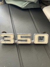 Chevrolet 350 Vintage Car 350 Emblem Badge