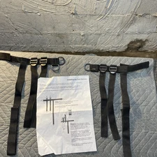 Set of 2 Bowflex Foot Straps Revolution & More Models OEM with directions 