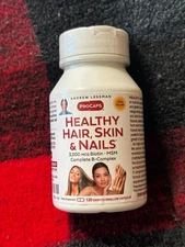 Andrew Lessman Hair Skin & Nails 3,000 MCG Biotin 120 Capsules Exp. 05/30/2028