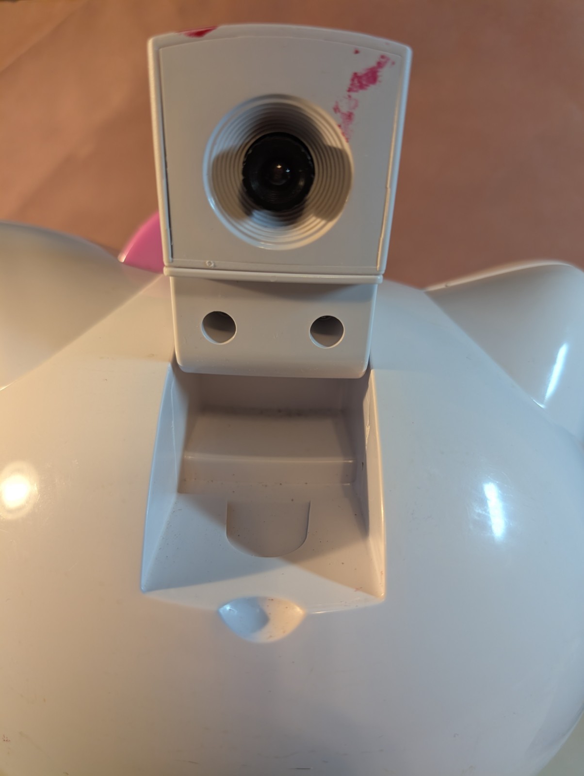 Hello Kitty CD+G Karaoke System  Built in Color Video Camera Tested Works No Mic