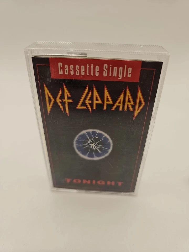 Def Leppard Tonight Cassette Tape Single - Exceptionally Rare - Image 3 of 4