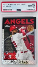 2021 Topps Chrome Jo Adell RC 35th Anniversary Refr. Rookie #86BC-11 PSA 10 💎
