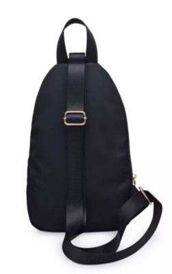 Sol and Selene On The Go Sling Backpack One Size Black Multiple Pockets Sol and Selene Match Point Pickleball Bag – All About Tennis main image 4