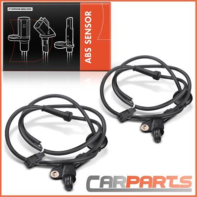 2x ABS Sensor Hinten 2-Polig 12 V für Golf 3 1H1 1E7 1H5 Vento 1H2 1991-2002