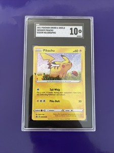 2021 Pokemon General Mills Promo SGC 10 Holo PIKACHU (PSA 10) SWSH039 | eBay