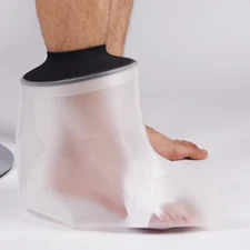 Foot Cast Protector Shower Waterproof Shower Boot Cover Cast Ankle Wound